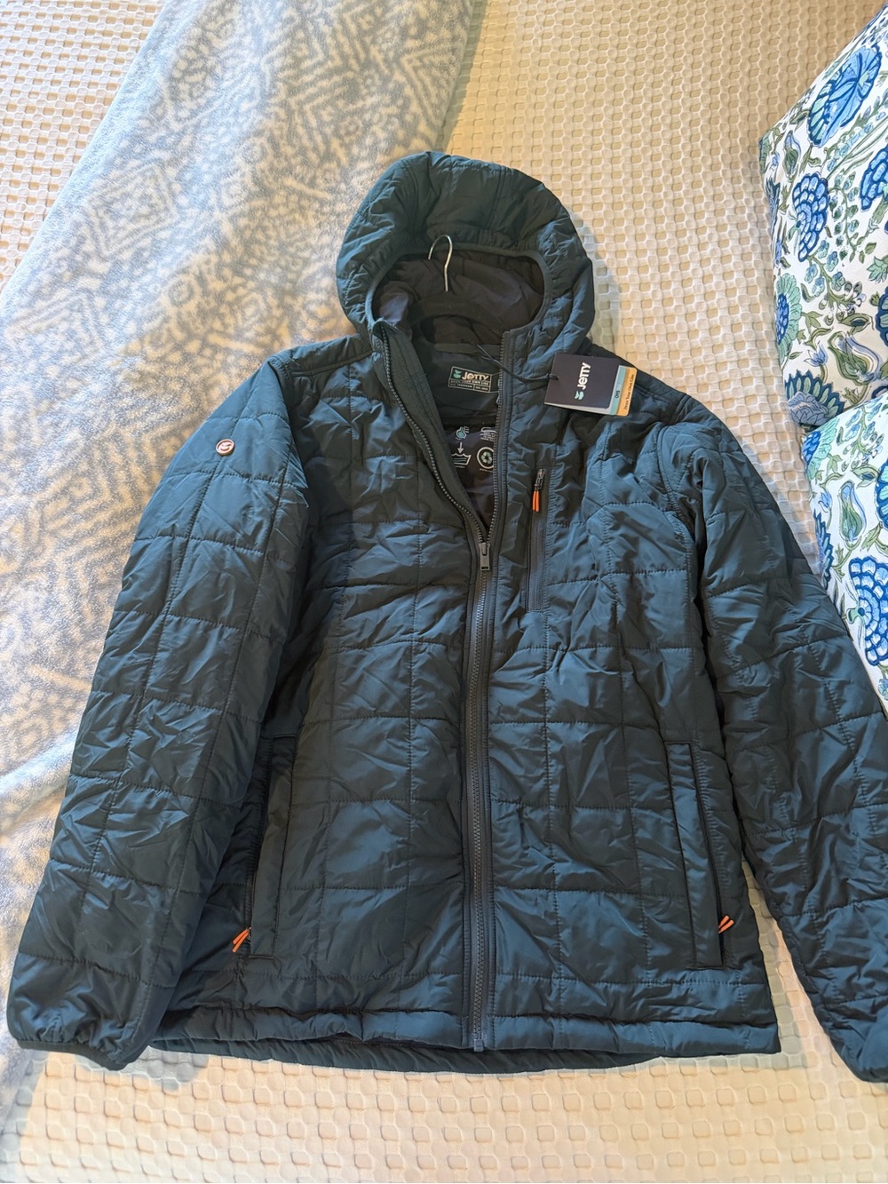 Jetty Puffer Jacket Coat Mens Medium